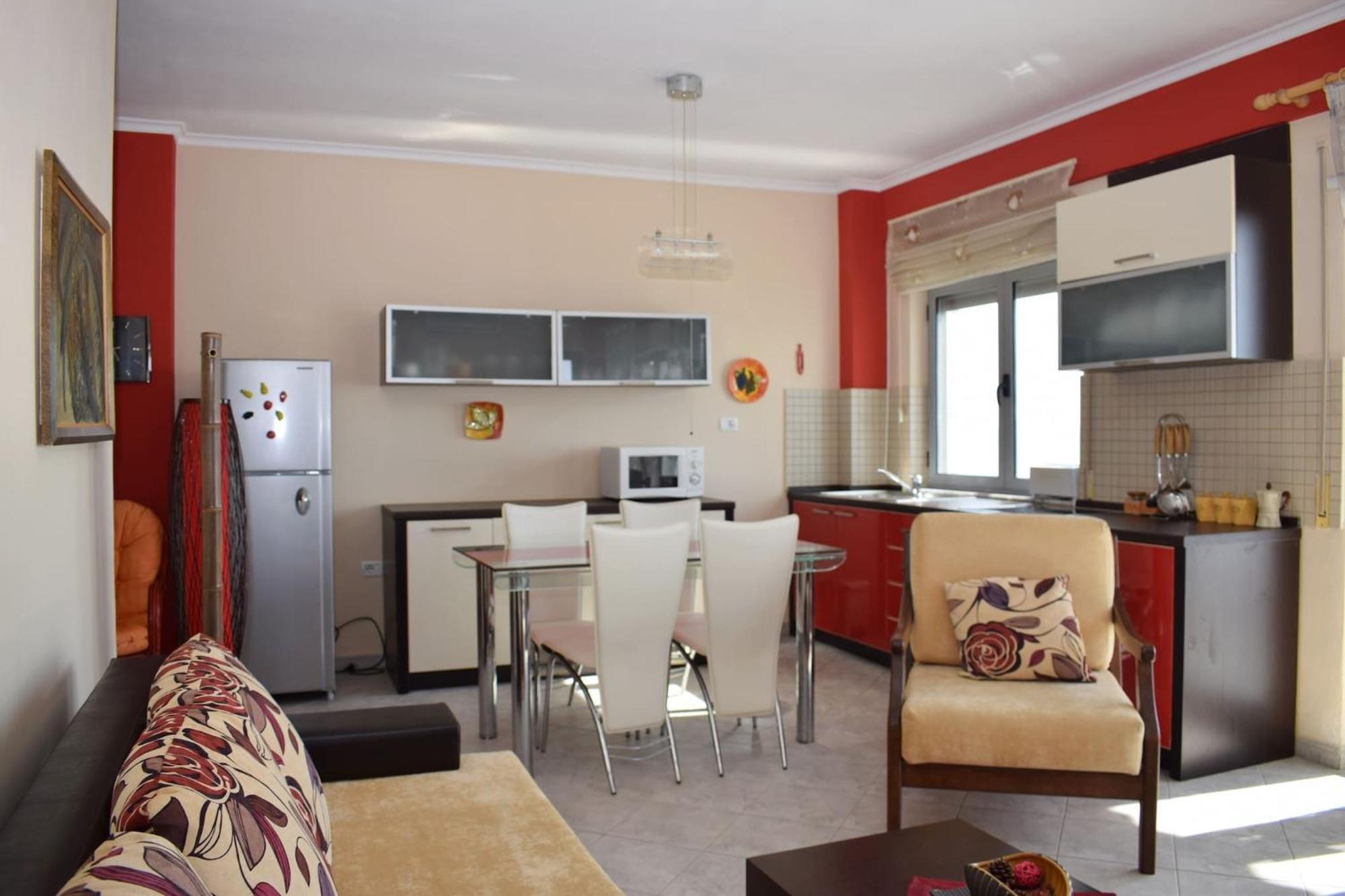 Sea View Apartments In Драч Екстериор снимка