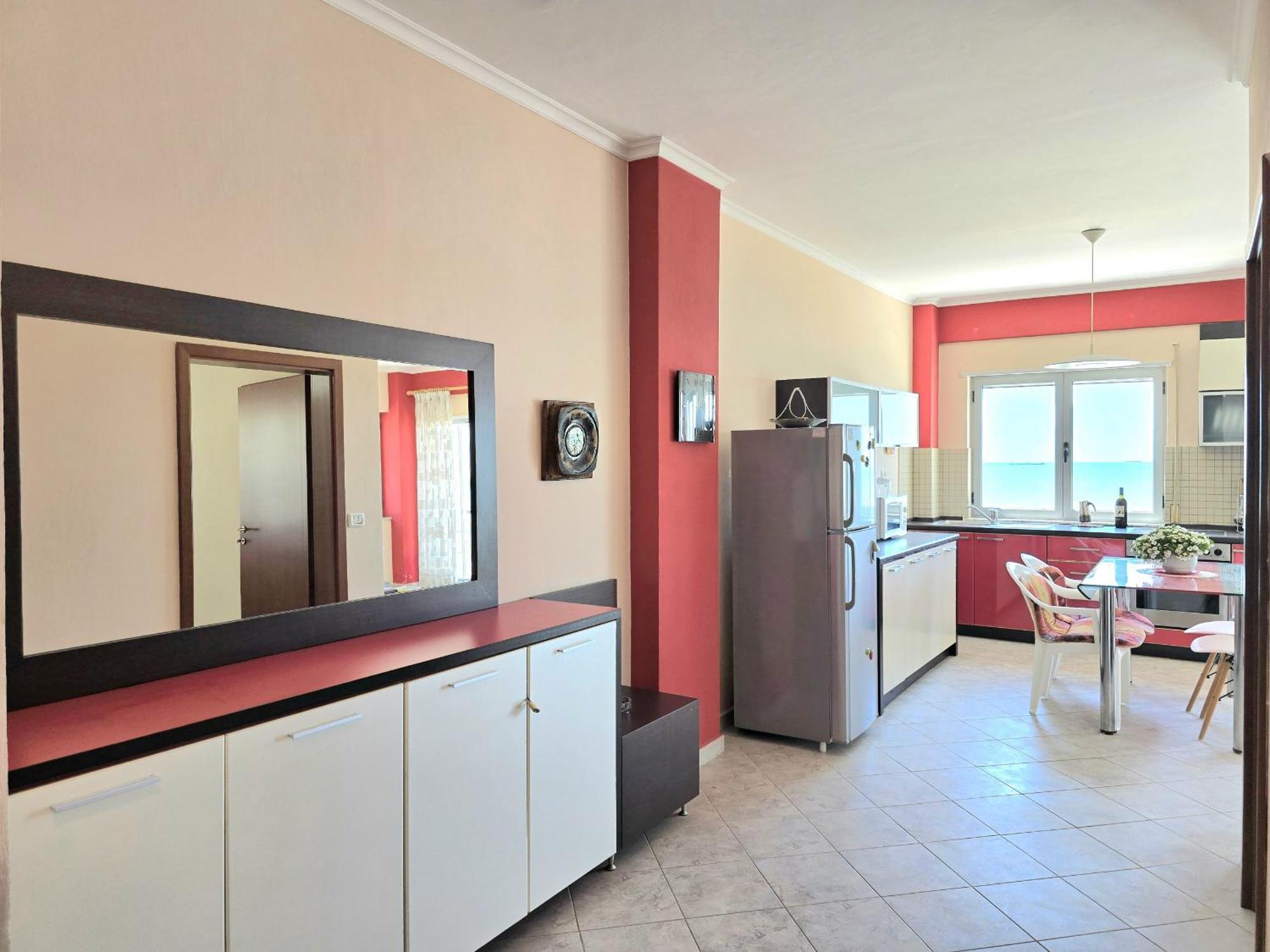 Sea View Apartments In Драч Екстериор снимка