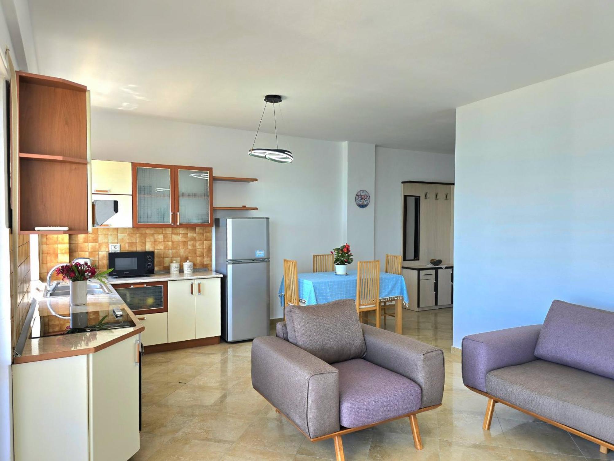 Sea View Apartments In Драч Екстериор снимка